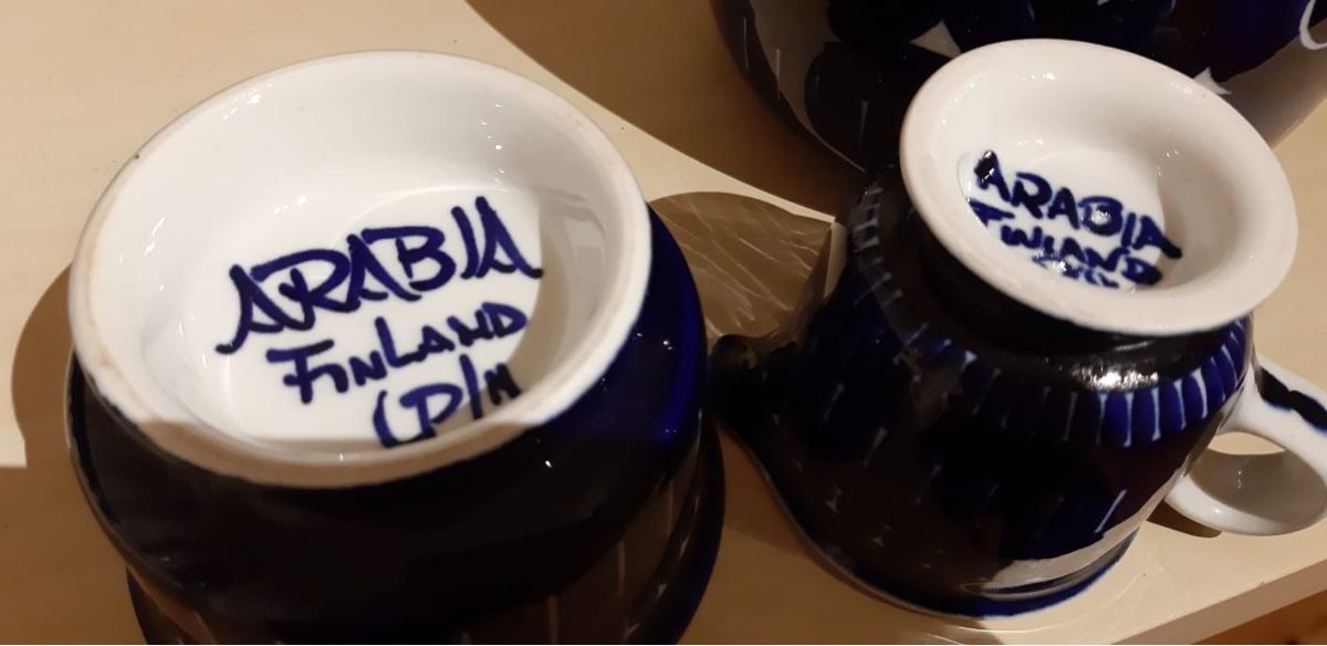 Set di piatti: Arabia Valencia Finland – Usato da Haegendorf venduto da Chruege 1