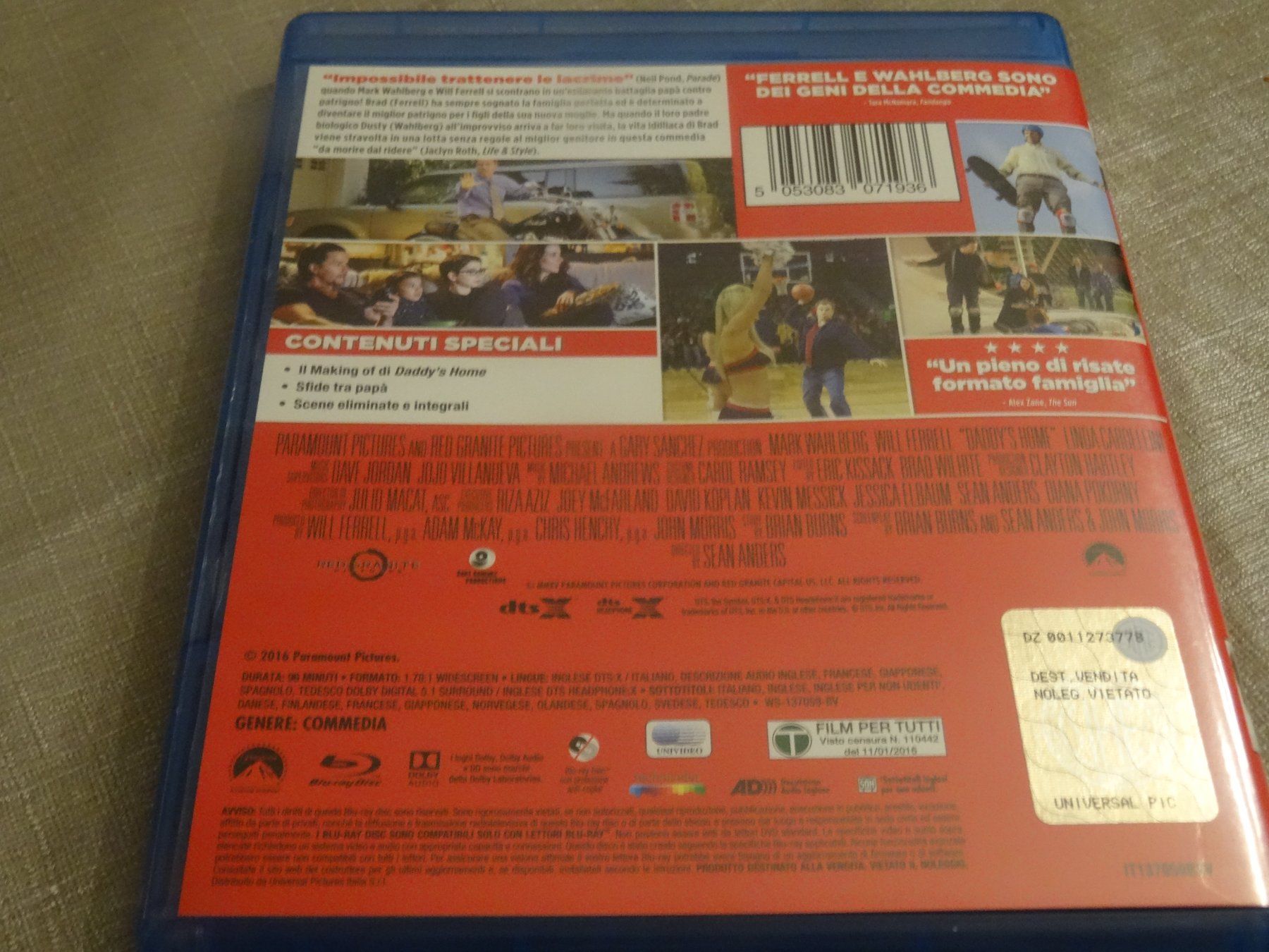 Tutti i DVDs: Daddy's Home BLU-RAY – Usato da Olten venduto da Disc-Verkauf 2