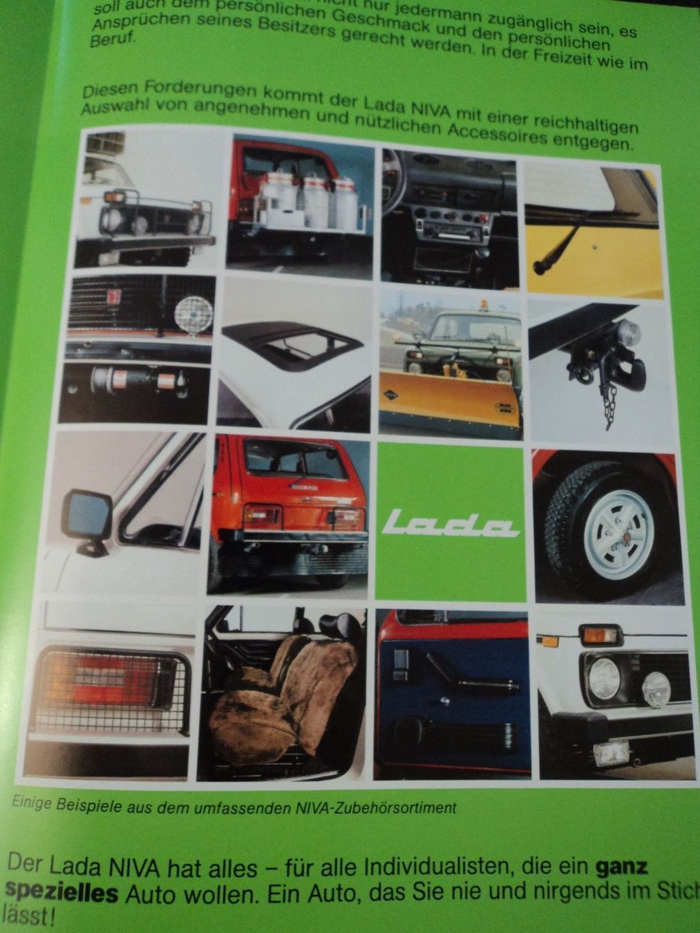Lada Documenti: Prospekt Lada Niva 1600 4x4 1979 – Usato da Schwarzenburg venduto da modelCARama 6