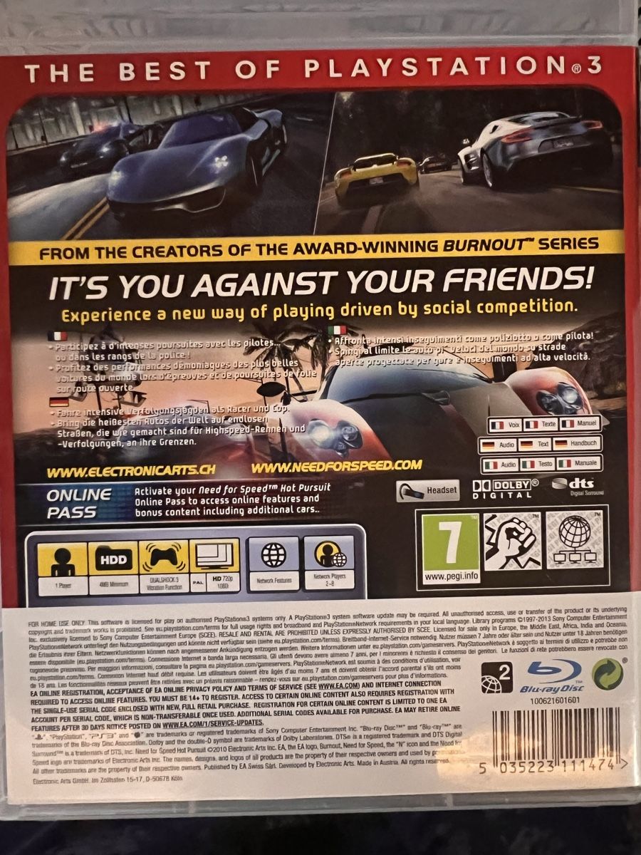 Spiele: Need For Speed PS3 – Gebraucht aus Konolfingen von SonjaKalt 1