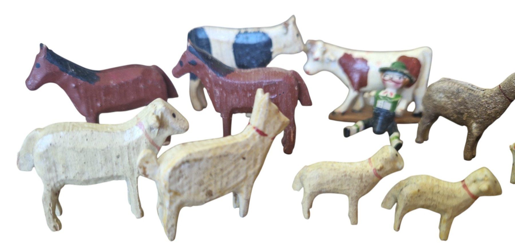 Statuette: Erzgebirge Tiere Bauernhof – Usato da Mörschwil venduto da lindaswunderkiste 2