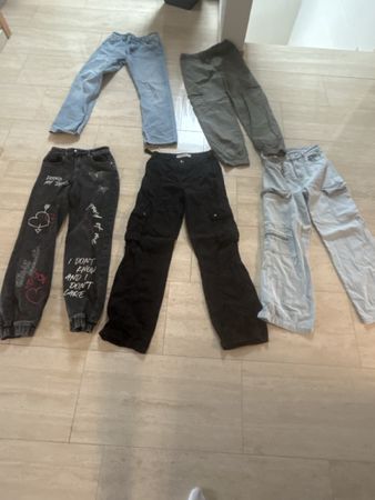 Hosen Grösse 34/36/XS 5 Paar Teenager