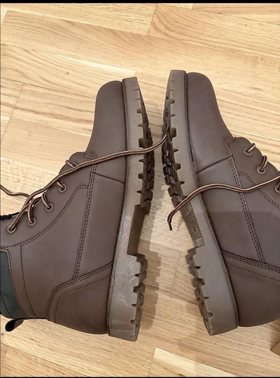 Scarpe da uomo: Schnürstiefelette Pier One dark brown – Nuovo e nell'imballaggio originale da Zürich venduto da mau_j25q 3
