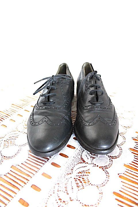 Scarpe da donna: Schwarze Damen Leder-Schnürschuhe Gr. 38 – Usato da Locarno venduto da madame-tus-sauds 4