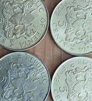 4 Münzen Kenia 5 Cents, 1978 und 1984