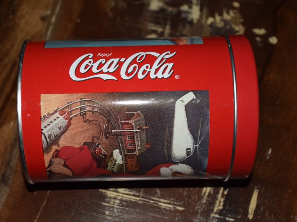 Weihnachtsmann und Coca Cola Lieferung