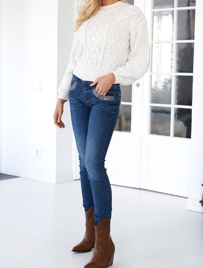 Mos mosh Jeans: MOS MOSH NAOMI PAISLEY Gr. 27 – Nuovo e nell'imballaggio originale da Kreuzlingen venduto da shopaholicatheart_2 2