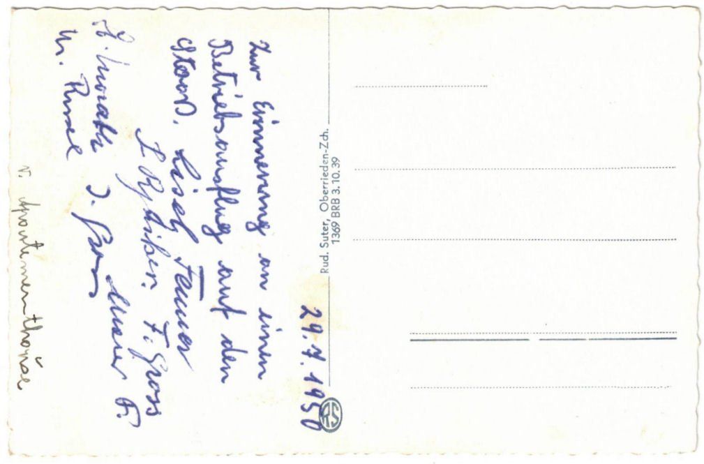 Cartoline postali: Stoos - Standseilbahn mit Mythen – Usato da Binningen venduto da Mountainrider 1