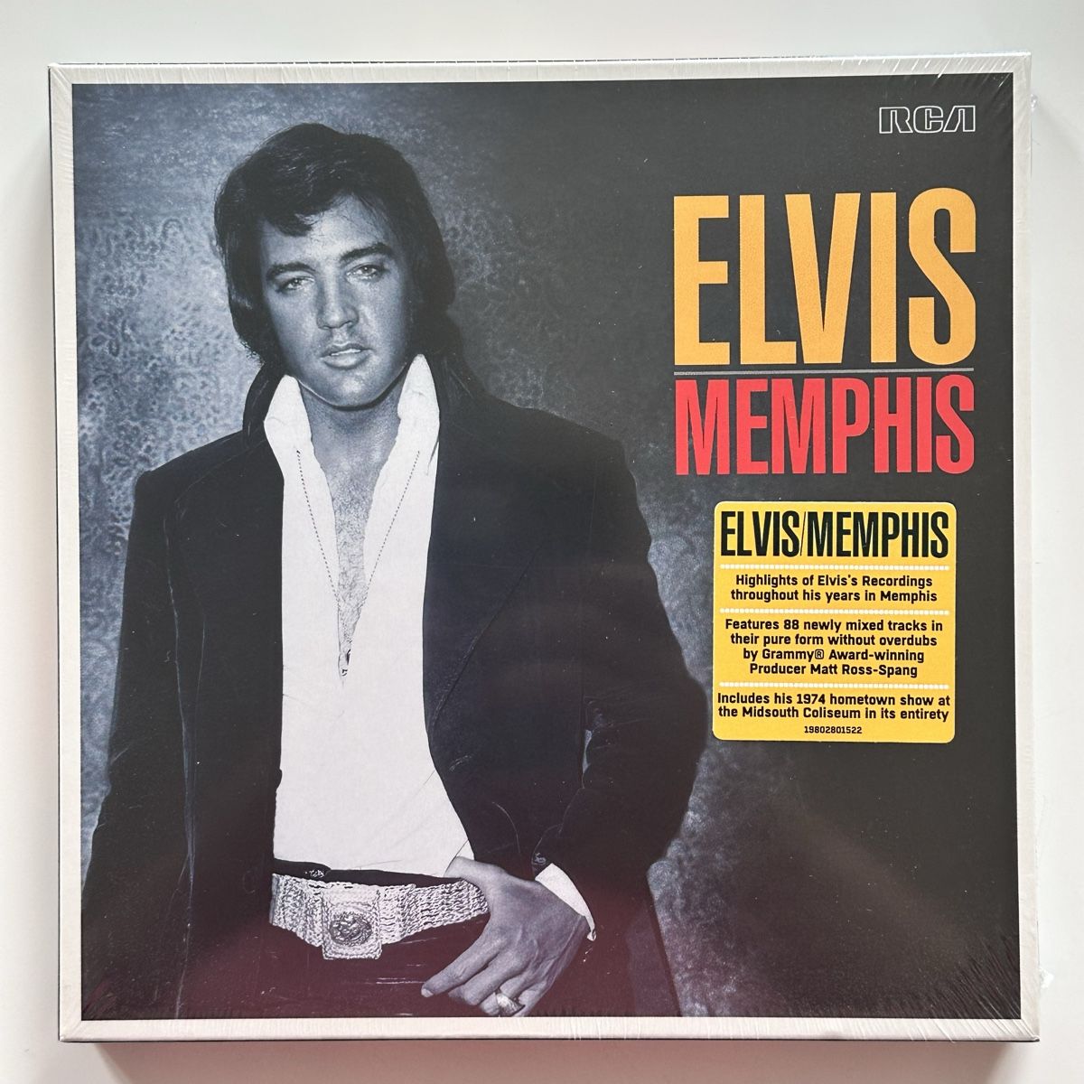 CD: CD-Box - ELVIS/MEMPHIS (EU-Version) – Nuovo e nell'imballaggio originale da Etzwilen venduto da presley3577