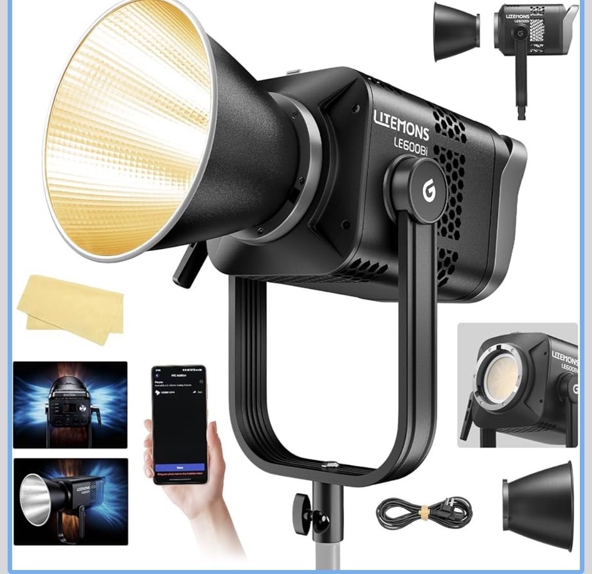 Godox Lampen: Spot Led Godox Litemons LE600bi  – Neu und originalverpackt aus Martigny von l_mouse