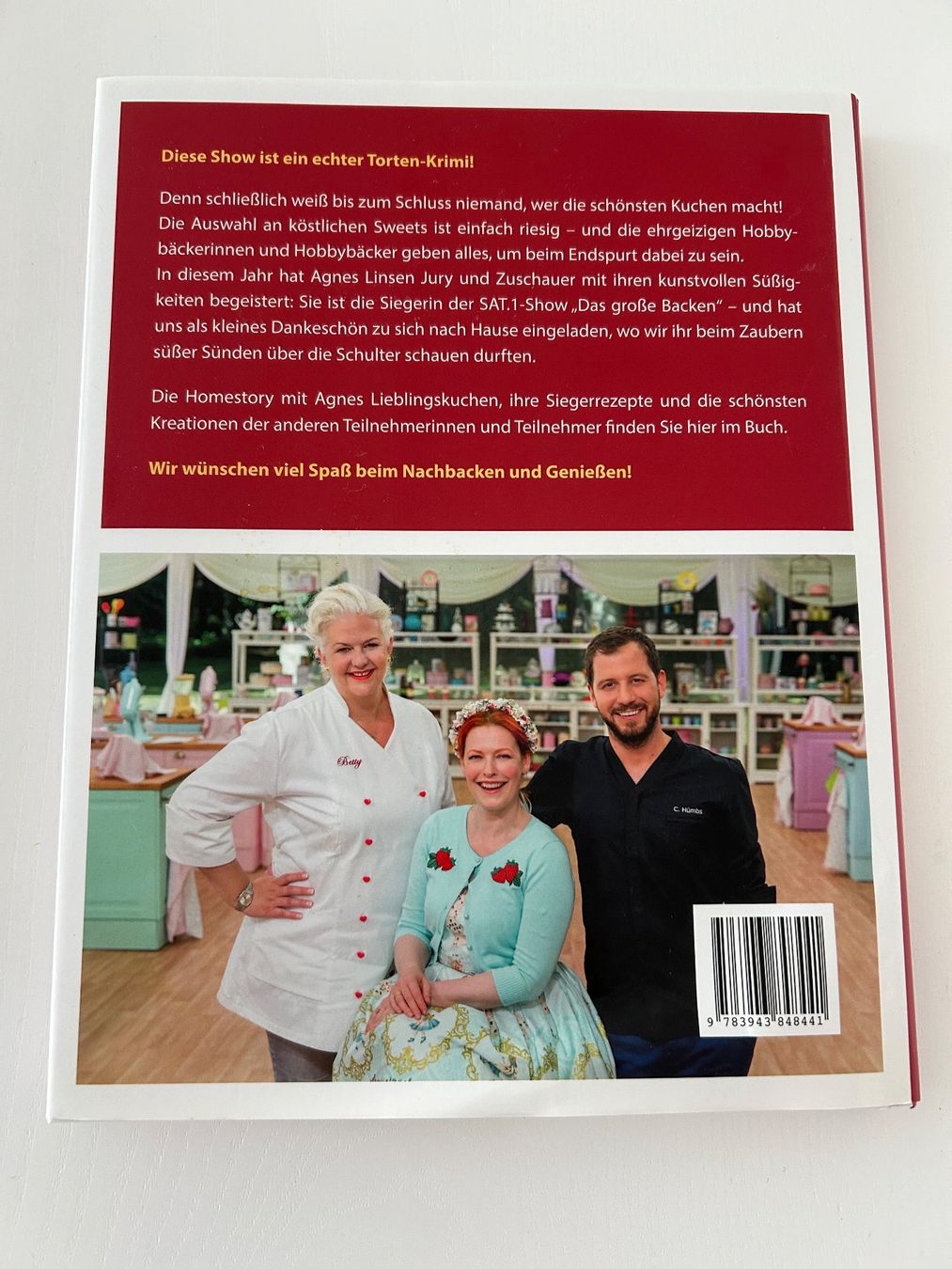 Libri: Backbuch "Deutschlands beste Hobbybäckerin" – Nuovo (secondo la descrizione) da Laupen ZH venduto da Elti2017 1