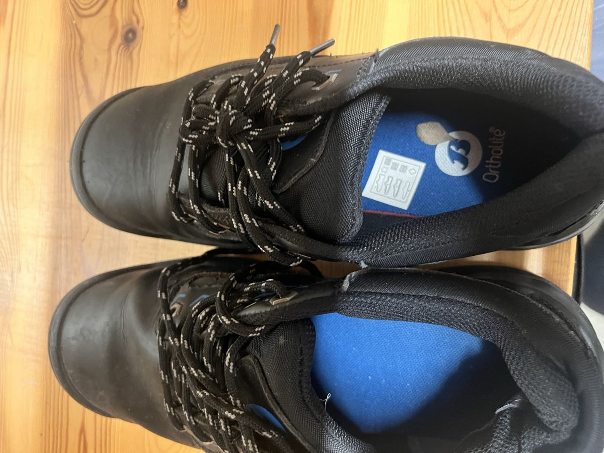 Herrenschuhe: Arbeitsschuhe Schwarz Grösse 43 gebraucht – Neu (gemäss Beschreibung) aus Derendingen von ab_25_azi 4