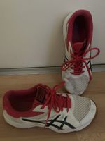 Asics Gel-Rocket 7 Damen Turnschuhe Grösse 40 weiss/pink