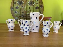 Boccalino Set aus Terracotta Keramik - Apulien Italien