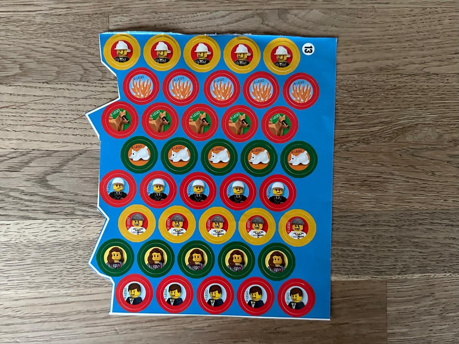Sticker: LEGO City Stickerbogen - 3 Stück – Nuovo (secondo la descrizione) da Rorschach venduto da harry-the-great 1