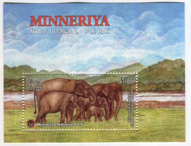 Alle Briefmarken: Block "Elefanten". Sri Lanka – Neu und originalverpackt aus Basel von Butsch5
