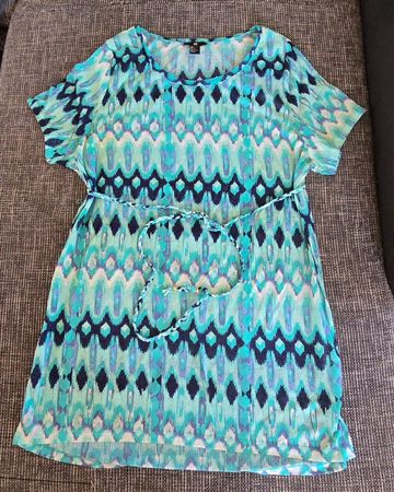 Leichtes Sommerkleid Gr. L bunte Musterung von H&M