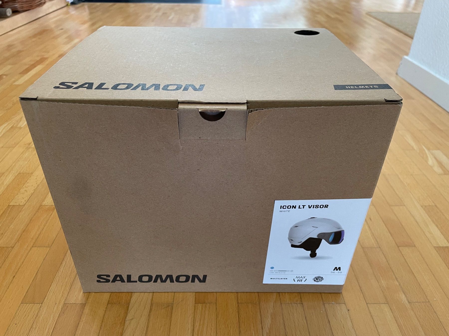 Salomon Caschi: Salomon Ski Helm ICON LT VISOR – Nuovo e nell'imballaggio originale da Ebmatingen venduto da ser_9rdh