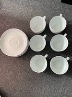 Kahla Tassen Set 6-teilig weiss guter Zustand