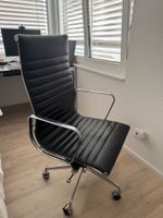 Bürostuhl Schwarz Leder
