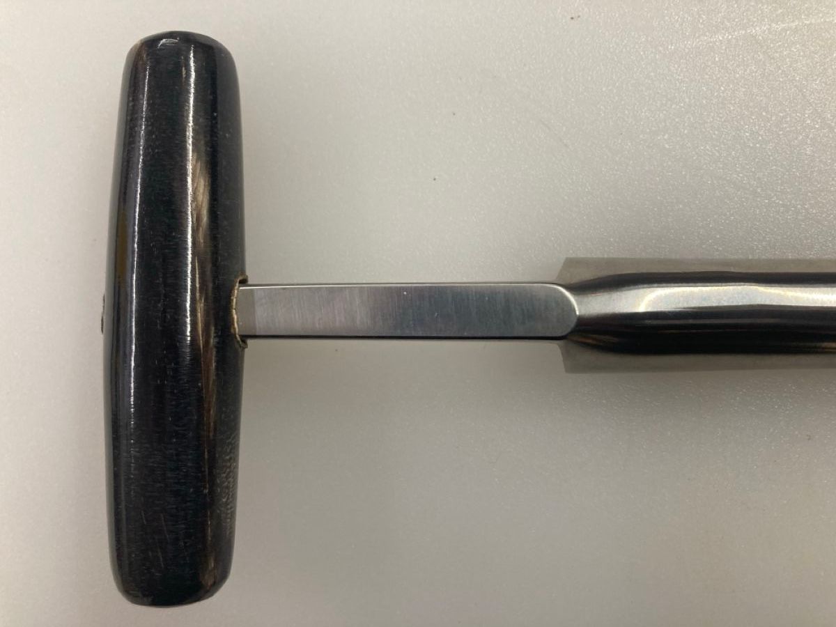 Coltelli tascabile: Käsebohrer / Messer antik, mit Horngriff – Nuovo e nell'imballaggio originale da Krauchthal venduto da colligio 3