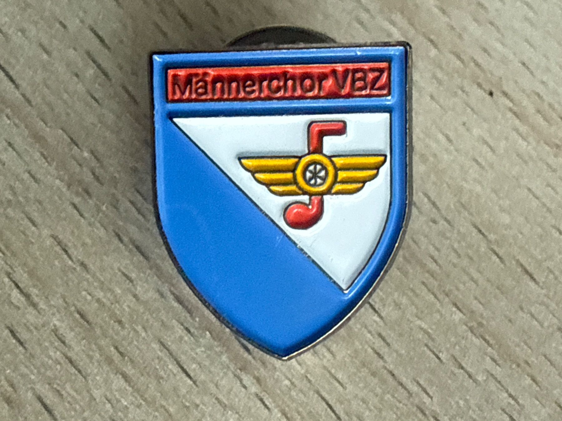 Plaketten & Abzeichen: Pin Männerchor VBZ – Gebraucht aus Glattbrugg von Schweigmatt