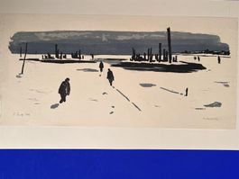 Ernst Graf Original- Holzschnitt 3