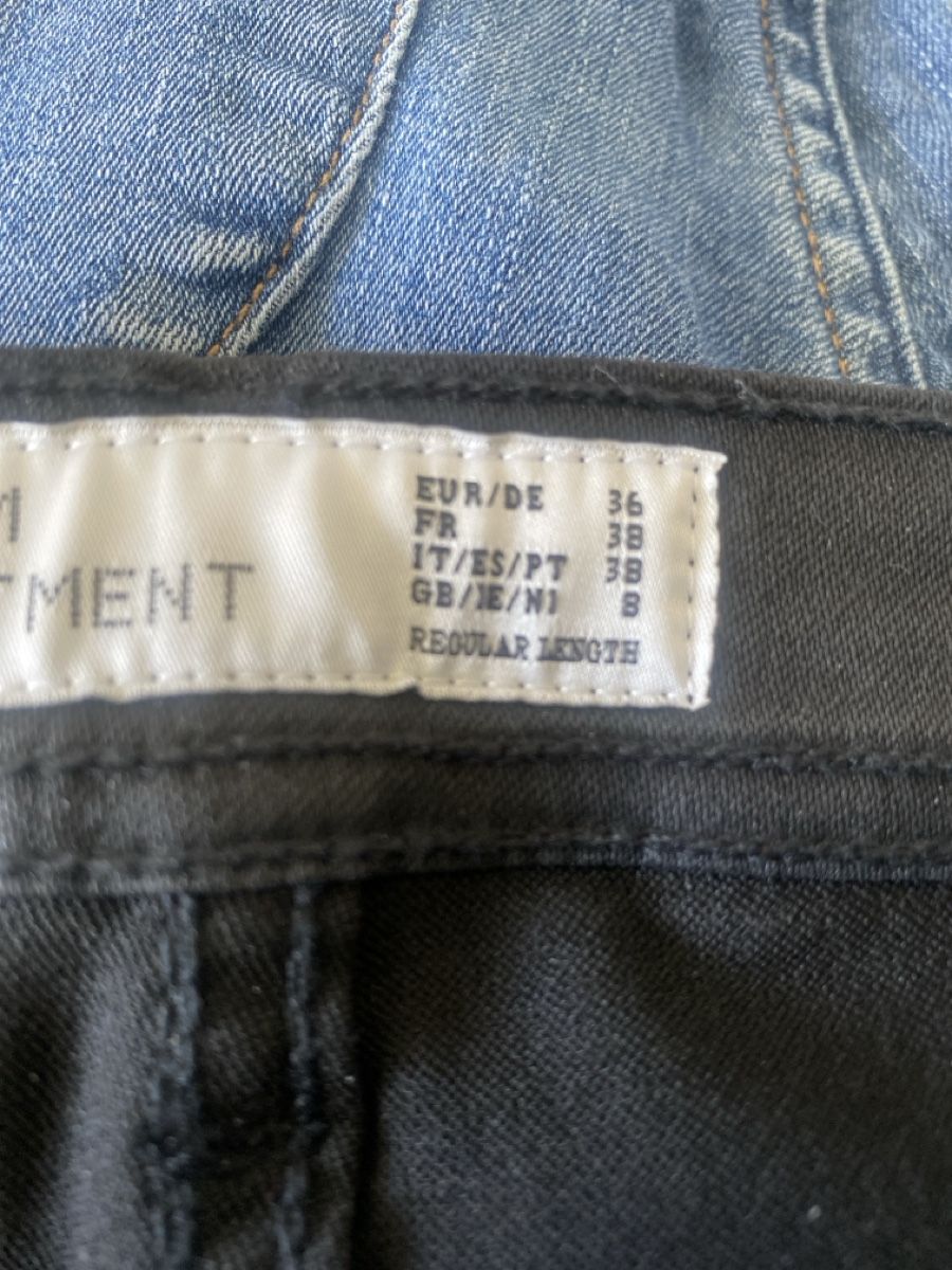 Pantaloni: Coole schwarze Damen Hose, Grösse 36 – Usato da Birmenstorf AG venduto da Midget0 2
