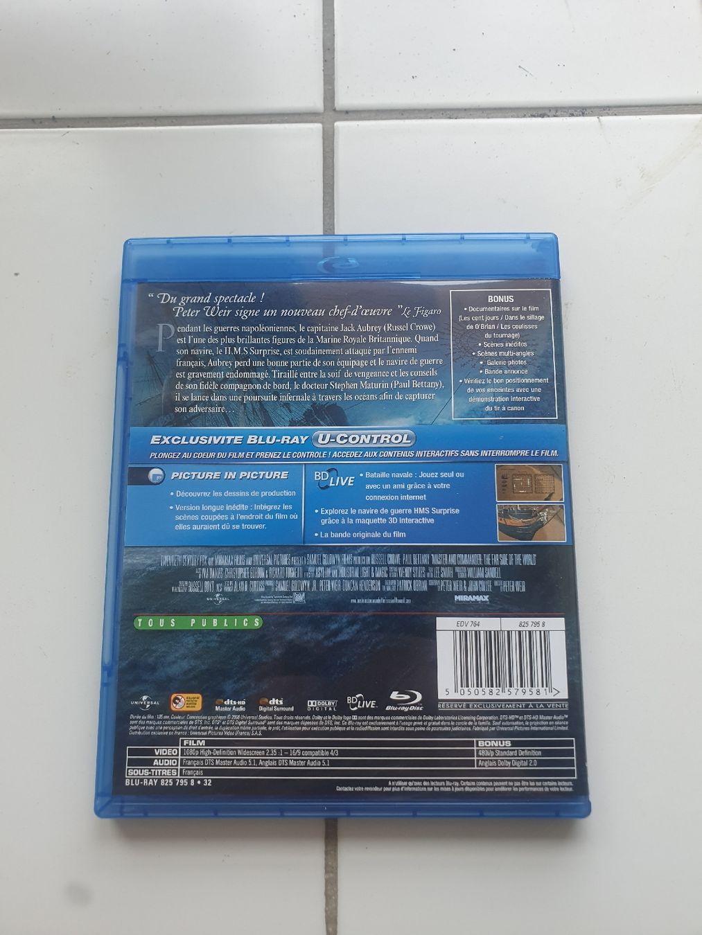 Tous les DVDs: Master and Commander Blu-ray new condition – D'occasion à Etoy par SamuelausderSchweiz 1