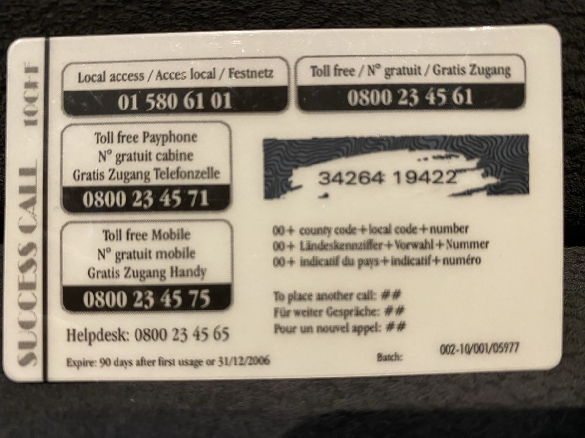 Telefon- & Taxkarten: Carte – Gebraucht aus Lausanne von babacard10 1