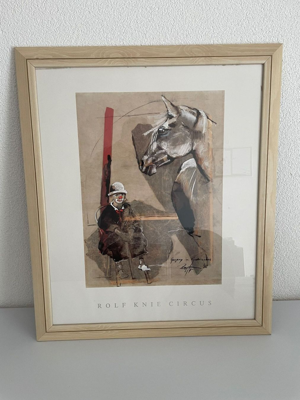 Grafica & Litografie: Rolf Knie Circus Lithographie – Usato da Lengnau BE venduto da mar_fcb8 5