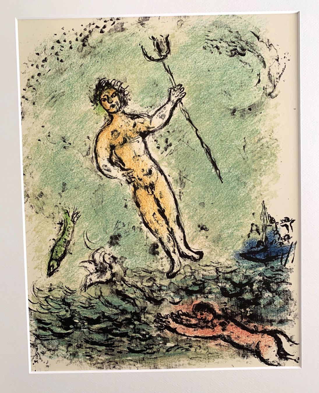 Grafica & Litografie: Marc Chagall   "Homer Die Odyssee"    3 Lithographien – Usato da Nennigkofen venduto da waltraub 7