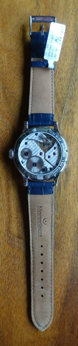 MeisterSinger Orologi: Meister Singer No.2 – Nuovo (secondo la descrizione) da Einsiedeln venduto da Amselspitz49 3