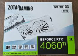 ZOTAC GAMING GeForce RTX 4060 Ti 8GB Twin Edge OC White Edit