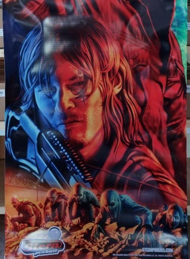 Stern Pinball Flipper: Official Stern Walking Dead Banner – Nuovo (secondo la descrizione) da Schalunen venduto da schwabspielautomaten 2