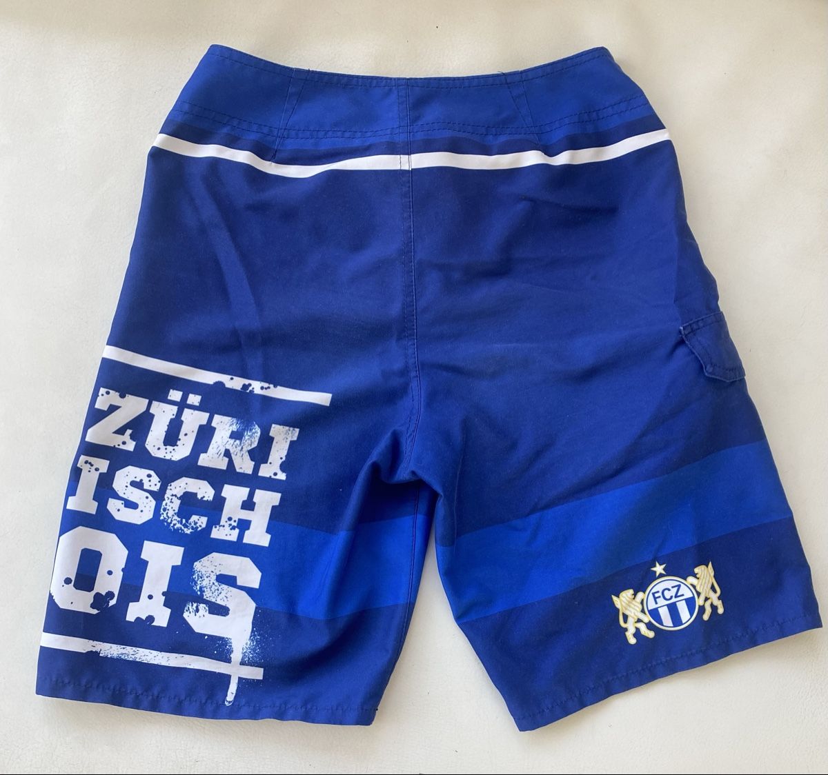 FCZ Costumi da bagno: FC Zürich Badeshorts – Usato da Pfäffikon ZH venduto da Zorro1969