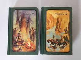 2 Karl May Bücher Winnetou II und III