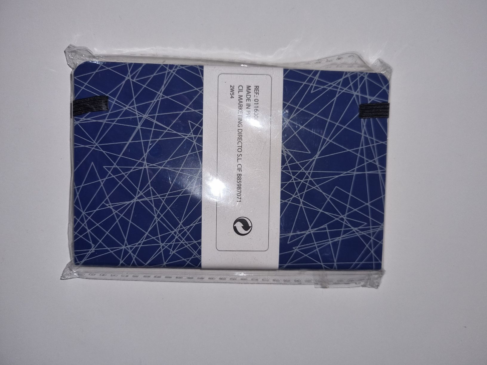 Schreibblöcke: Notizbuch blau mit Gummiband Neu – Neu und originalverpackt aus Chur von Beimirhates 1