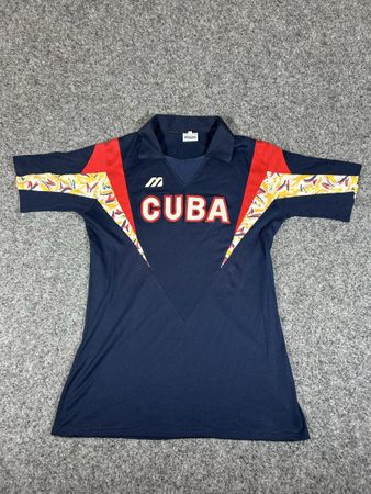 Cuba Mizuno t-shirt cotton L/M men 