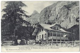 Waldhaus Stöckalp ob Melchtal 1200 m ü. M. mit Kesselenwand