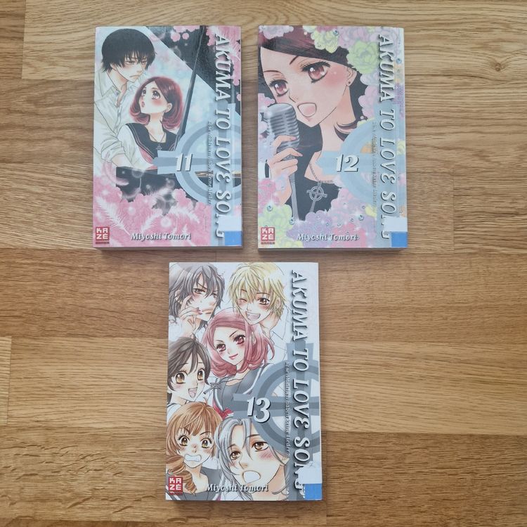 Fumetti: Akuma to love song Manga 11, 12 & 13 von Miyoshi Tomori – Usato da Frenkendorf venduto da gca_d2qp