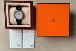 Hermés Arceau 38 mm  und  Diamanten