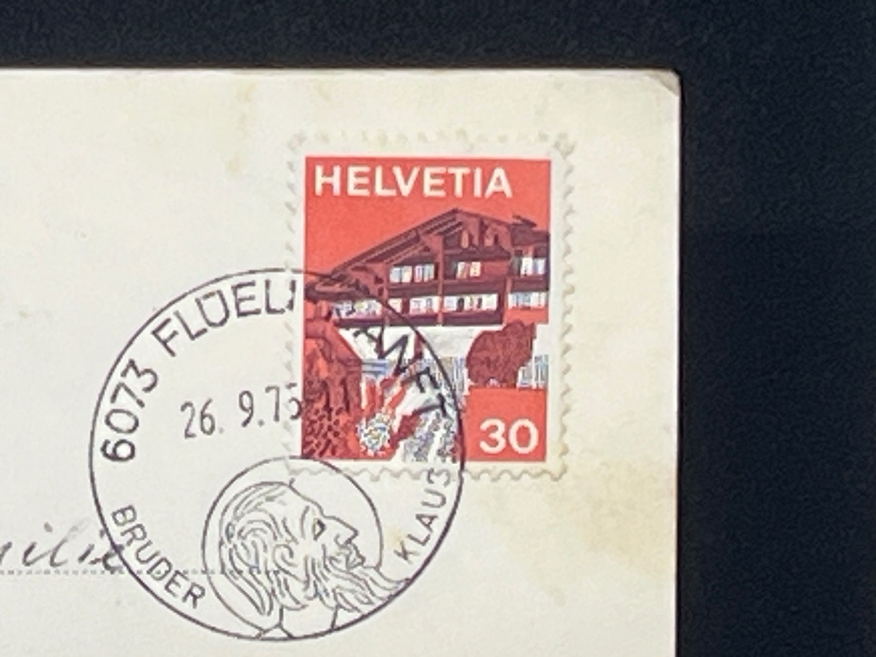 Cartoline postali: Ansichtskarte: Hotel Alpenhof-Post, Melchtal – Usato da Widnau venduto da Brusi9 1