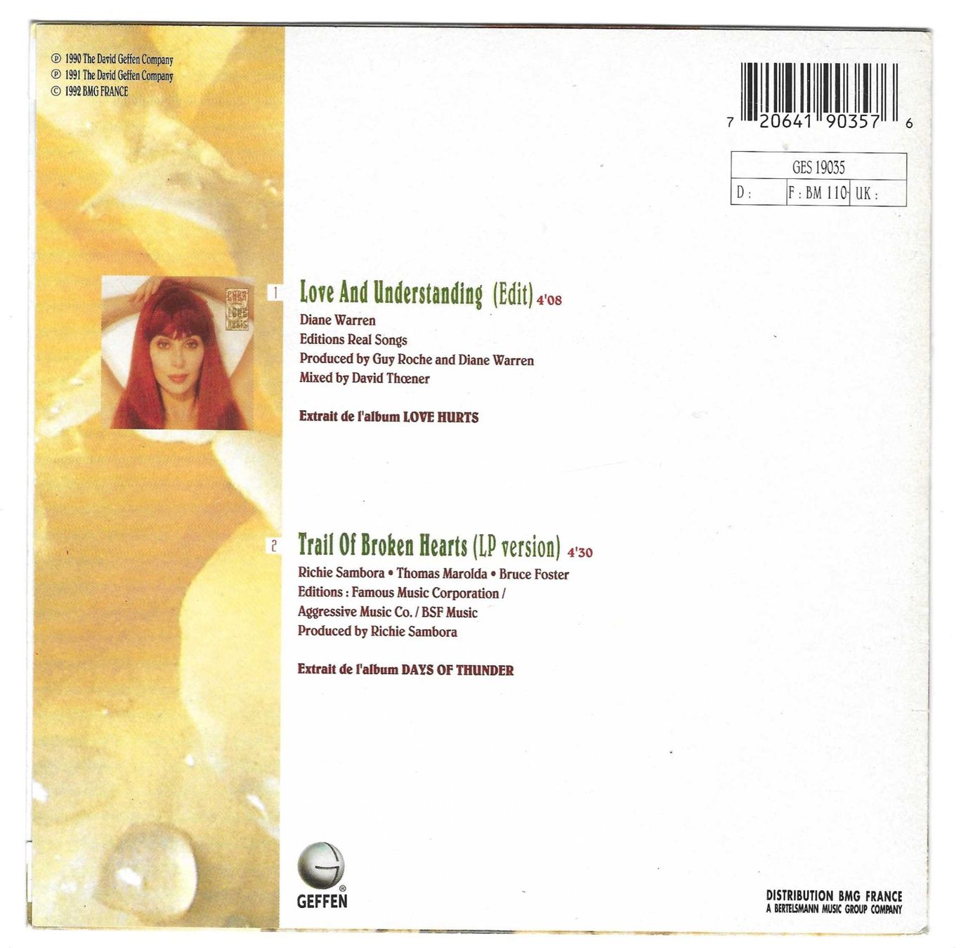 Schallplatten: CHER  -  LOVE AND UNDERSTANDING  +  1 – Gebraucht aus Bex von Giorgiob 1