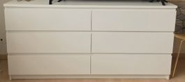Malm Kommode weiss 160×78 cm
