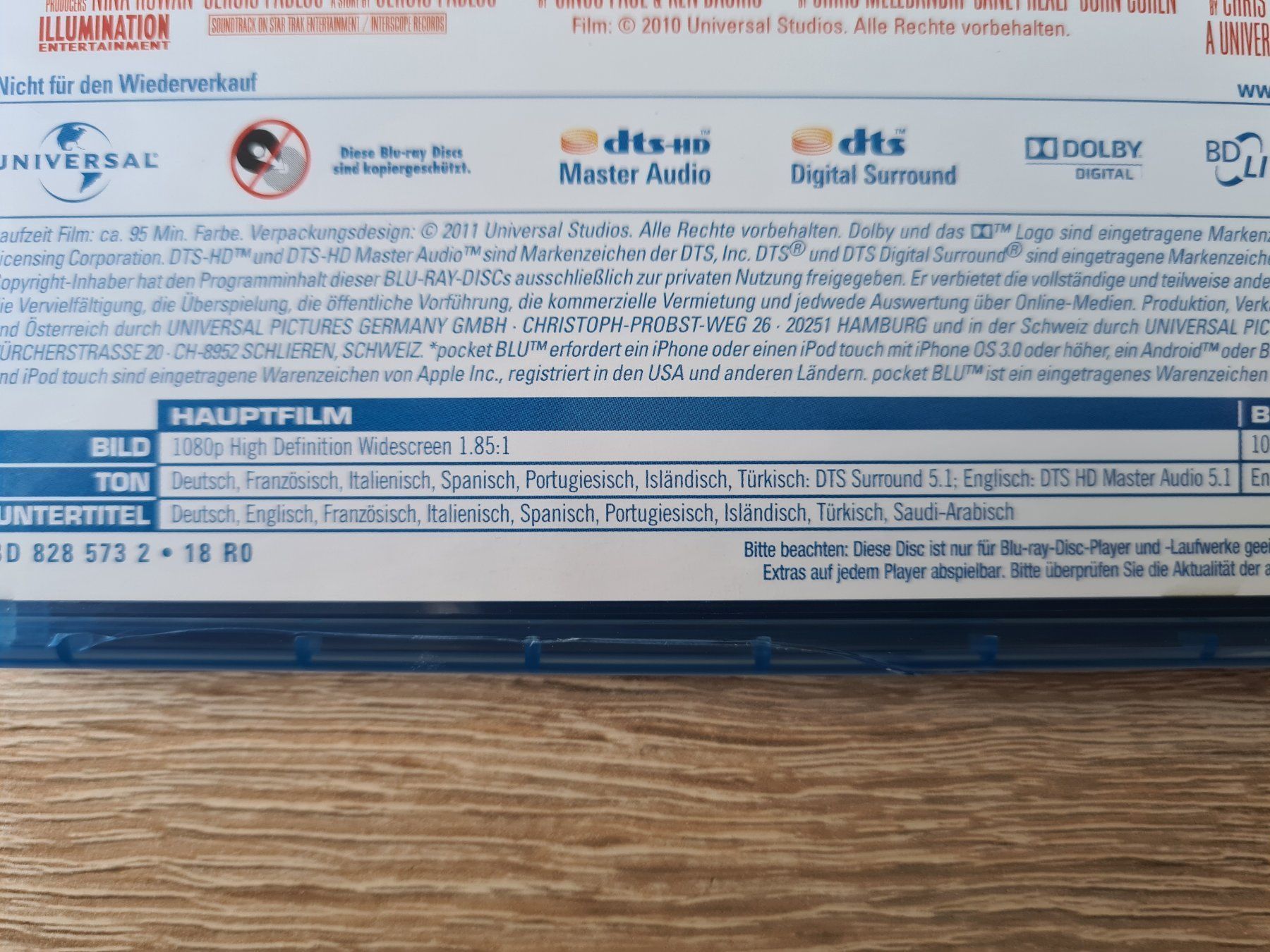 Tutti i DVDs: Despicable Me 3D (2 Disks) - Blu-ray – Usato da Carouge GE venduto da Franllo 2