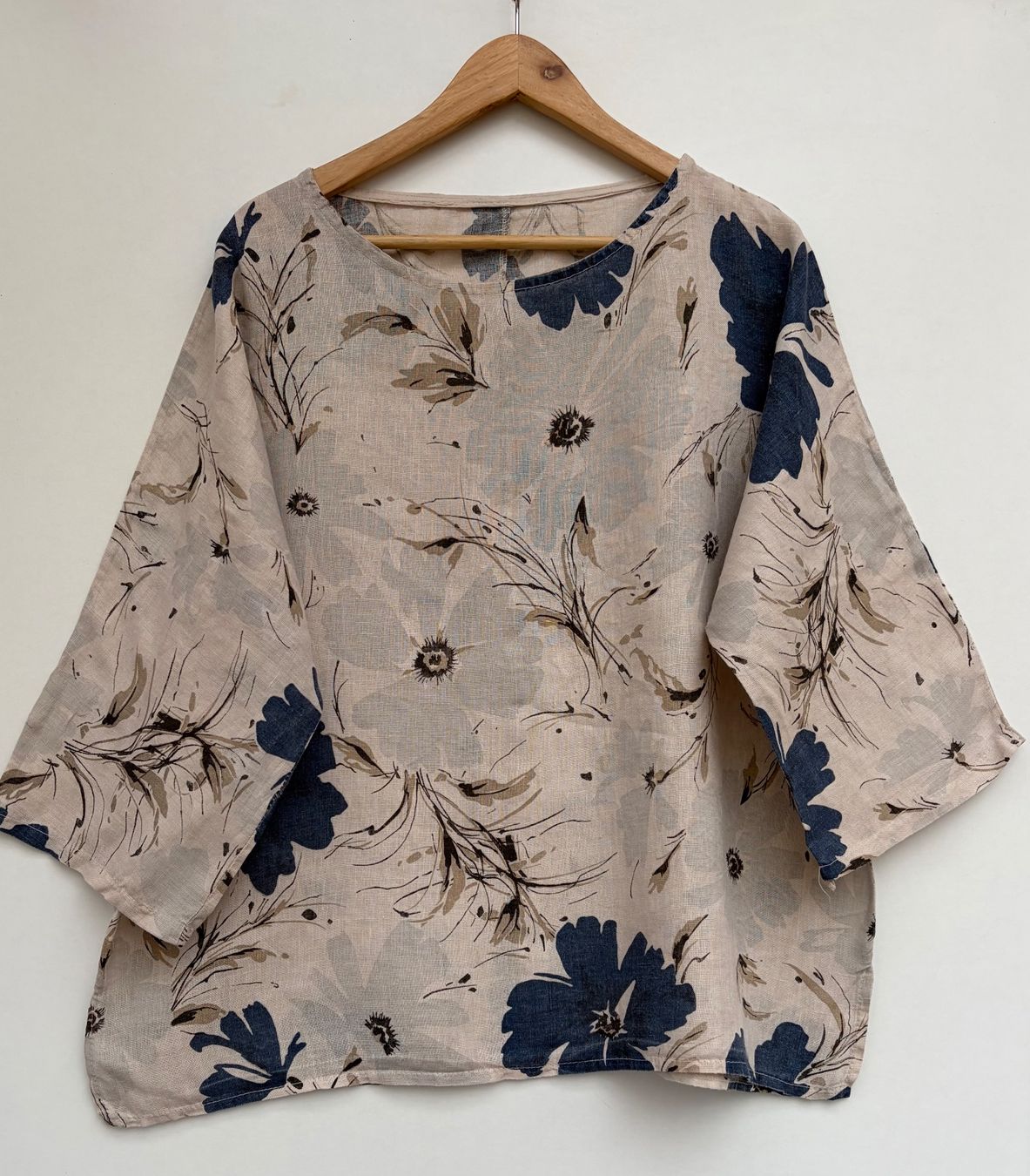 Camicette: Made in Italy Leinen Bluse Gr.XXL – Usato da Unterägeri venduto da Jutka_04 3