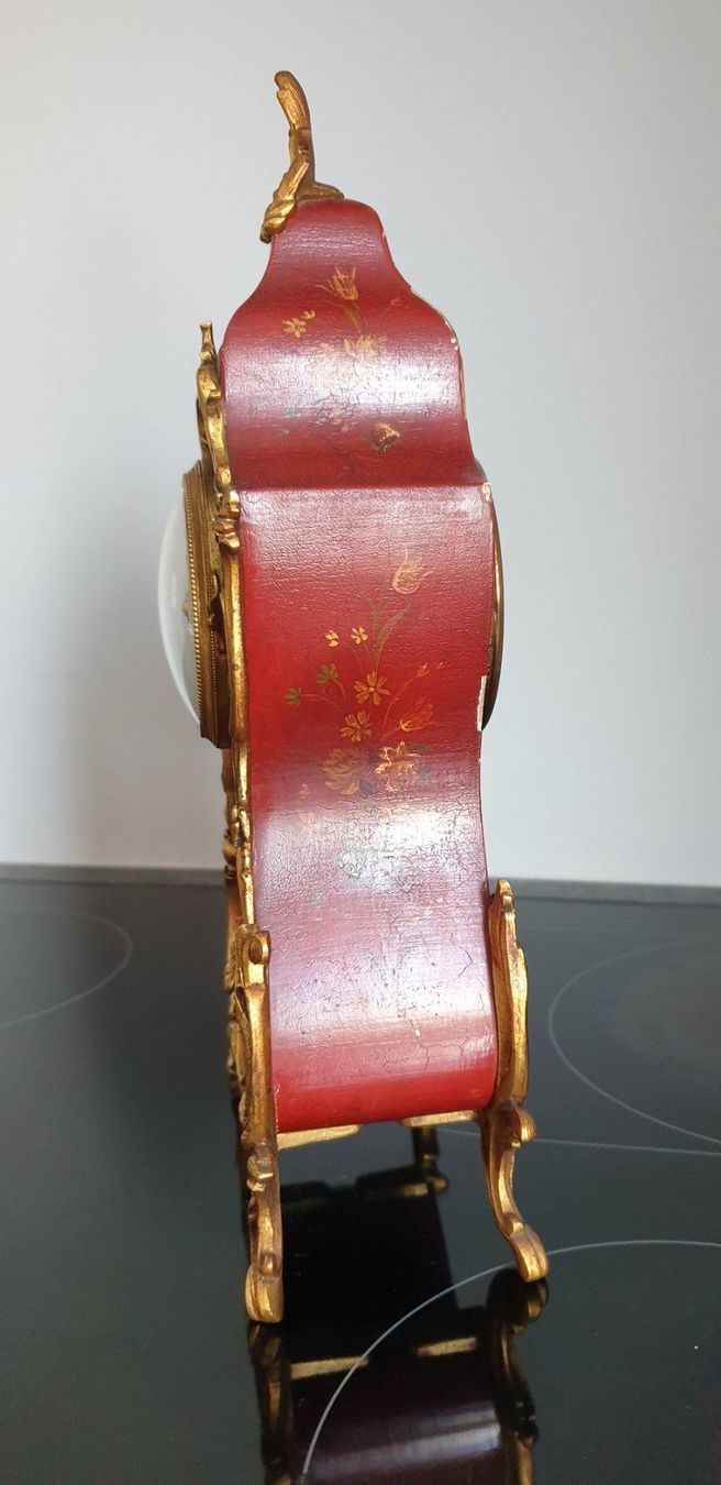 Orologi da terra & Orologi da parete: Antike kleine Uhr Causard à Paris – Usato da Emmen venduto da Brockofsky 2