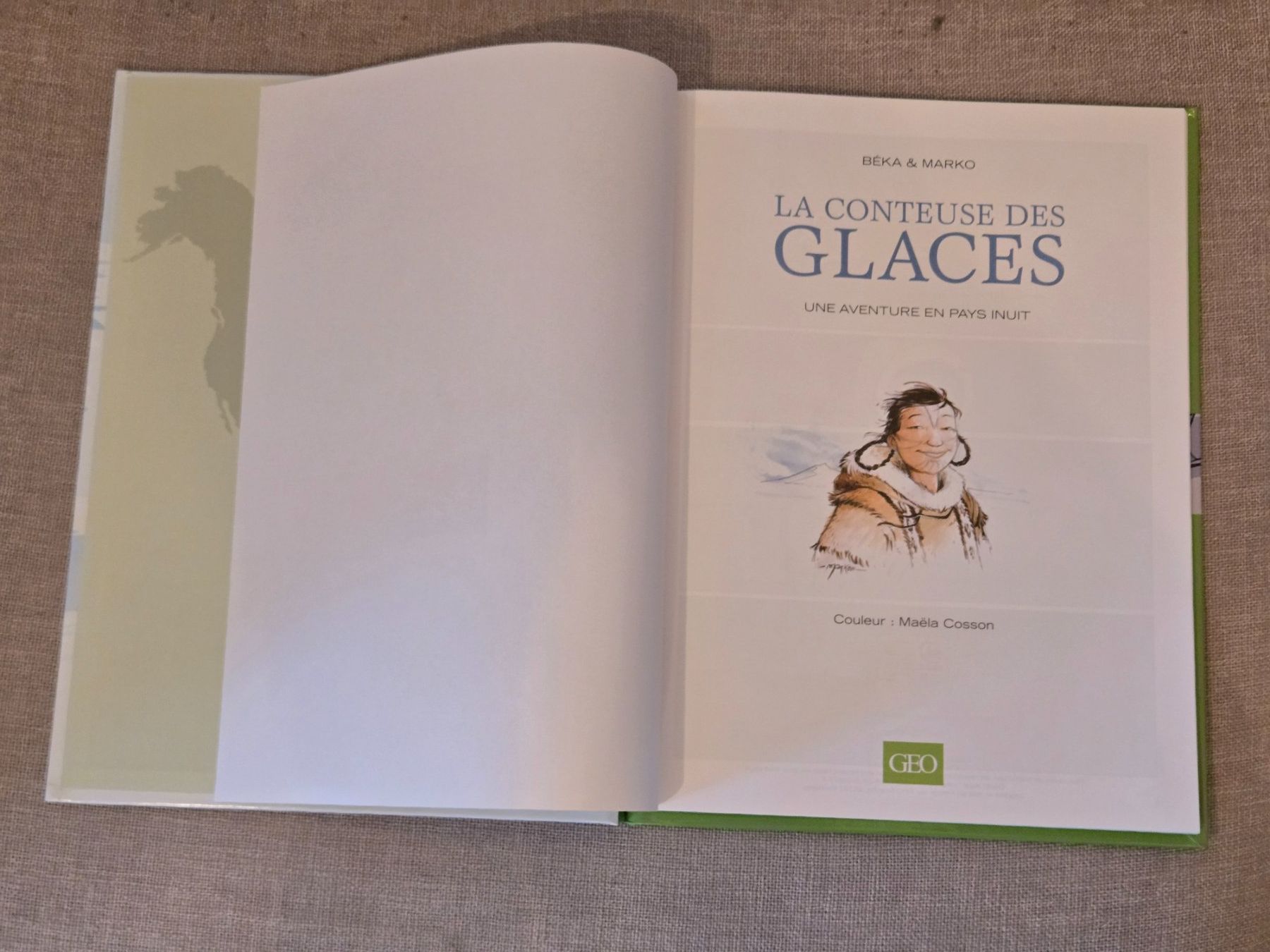 Fumetti: Geo BD - La conteuse des glaces - EO – Usato da Crémines venduto da Blakedrake 3
