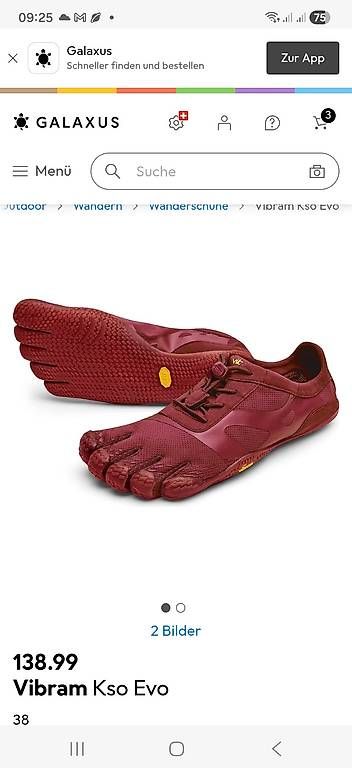 Chaussures femmes: Vibram KSO Evo – Neuf avec emballage d'origine à Lauwil par ime_nmx8